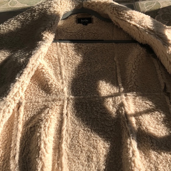 COPY - NWOT Vintage American Leather/fleece Vest Medium - Picture 5 of 6